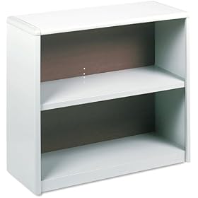 Safco 2-Shelf ValueMate� Economy Bookcase Gray by Safco