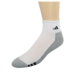 Buy adidas Ladies ClimaLite Quarter Sock, 2-Pack