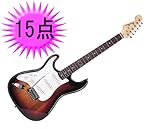 エレキギター 初心者 入門 15点セット ストラトタイプ 【レフトハンド】 Photogenic フォトジェニック ST-250LH SB サンバースト
