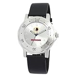 NFL Men's RS20010 Washington Redskins Team Player Black Leather Watch