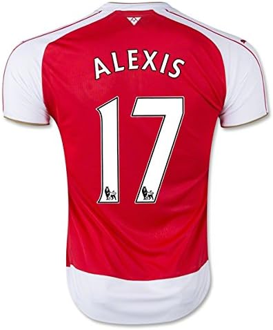2015/2016 Arsenal Fc Home Mensut Alexis #17 Football Soccer Kids Jersey &amp; Short (14-16 years)