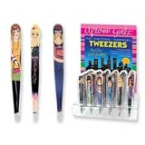 Uptown Girlz Tweezers - A Girl Painted On Each One! (Sold Individually)
