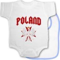 Poland Eagle Red Maltese Bib and Onesie