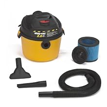 Shop-Vac 5860210 2.0-Peak Horsepower Portable Right Stuff Wet/Dry Vacuum, 2.5-Gallon