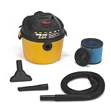 Shop-Vac 5860210 2.0-Peak Horsepower Portable Right Stuff Wet/Dry Vacuum, 2.5-Gallon