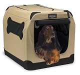 Faltbare Hundebox e-32 (ca. 81 x 59 x 59 cm)