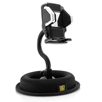 SecureHOLD Auto Dash Mount for Google Android Smartphones: Apple iPhone / Motorola / Samsung / HTC / T-Mobile / LG - Fully Articulating Mount to Secure your Phone on the Dashboard of your Car Without Adhesive