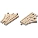 Wooden Thomas & Friends: Railway 3.5" Single Curved Switch Track
