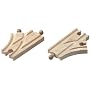 Wooden Thomas & Friends: Railway 3.5" Single Curved Switch Track