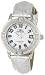 Invicta Women's 1034 Wildflower Silver Leather Stainless Steel Watch