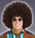Mens Halloween Afro Brown Fro Disco 60s 70s Costume Wig Adult Standard