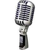 Shure Super 55 Deluxe Vocal Microphone (Chrome)