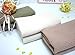 Fina Ultra Absorbent Microfiber Waffle towel SET - ONE SET of Body(29 x 55) and Hair(19 x 39) Towel in COFFEE color ONLY. by FINA
