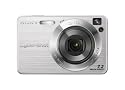 Sony CyberShot W110 Digital Camera - Silver (7.2MP, 4x Optical Zoom) 2.5" LCD