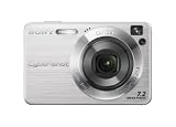 Sony Cyber-shot W110 Digital Camera (7.2MP, 4x Optical Zoom) 2.5 inch LCD - Silver
