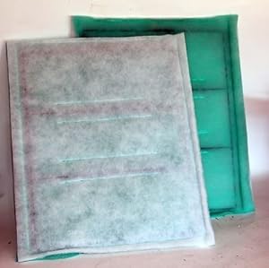 Amazon.com : Viskon-Aire Paint booth air filter Tacky panel 20x25" box