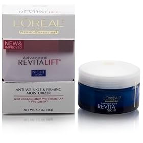 L'Oreal Dermo-Expertise Advanced RevitaLift Night Cream Complete Anti-Wrinkle & Firming Moisturizer Facial Treatment Products