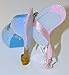 Disney World WDW Park 2015 Runway Blue Fairy Pinocchio Shoe Slipper Christmas Ornament