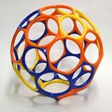遊び広がる魔法のボール ボーネルンド ベビートイ オーボール 15cm（青／黄／オレンジ）