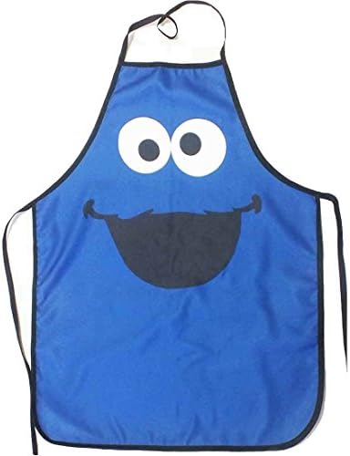 Pixel Apron - Sesame Street COOKIE MONSTE Personalized Creative Apron Kitchen Cooking Restaurant