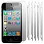 IPHONE 4 SCREEN PROTECTOR 6-IN-1 PACK PART OF THE QUBITS ACCESSORIES RANGE
