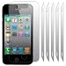 IPHONE 4 SCREEN PROTECTOR 6-IN-1 PACK PART OF THE QUBITS ACCESSORIES RANGE