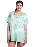 Calvin Klein Jeans Womens Plus Size At Swim Shirt, Ocean Wave, 1X