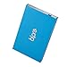BIPRA 320Gb 320 Gb 2.5 Inch External Hard Drive Portable USB 2.0 - Blue - Ntfs