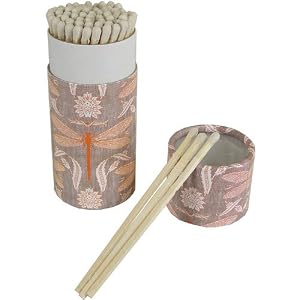 Cylinder Matches Dragonfly Damask