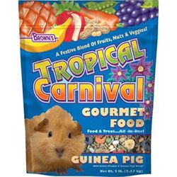 FM Browns Tropical Carnival Gourmet Guinea Pig Food 20 lb