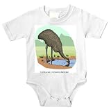 Onesie with novaehollandi, drink, dromaius, dromedary, bird, species