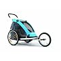 Croozer 737 Single Child Bicycle Trailer (Blue/Grey/Black)