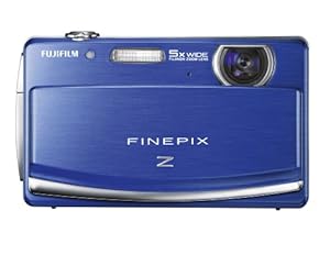 Fujifilm FinePix Z90 14 MP Digital Camera with Fujinon 5x Wide Angle Optical Zoom Lens and 3-Inch Touch-Screen LCD (Blue)