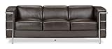 Zuo Fortress Sofa, Espresso