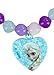 Frozen Beaded Rainbow Necklace w/ Plastic Charm