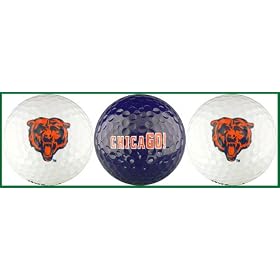 Chicago Bears Golf Balls w/ ChicaGO!