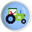 Trains, Planes & Trucks Tractor Knob by Olive Kids