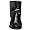 Arche Women's Didip Naplak Zip Bootie,Noir,41 EU (US Women's 10 M)