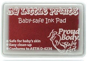 Baby Safe Ink Pads By Proud Body in Pink Image Baby Safe Ink Pads By Proud Body in Pink