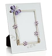 Clear Butterfly Photo Frame 13 x 18cm (5 x 7")