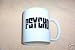 PSYCHO MOVIE PROMOTIONAL CERAMIC COFFEE MUG (RARE LICENSED) ANTHONY PERKINS