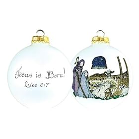  Heart Gifts by Teresa Nativity Ornament