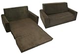 Flip Sofa (Chocolate) (24H x 29W x 48D)