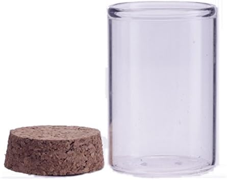 Longchuan Food Packged Glass Tube with Lids (Cork lid)