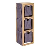 Review Battat BF1039M / Verticle Storage Bin With Canvas & Denim