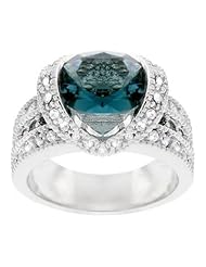 Ovaline Blue Ring
