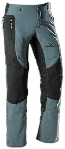 Black Canyon Herren Trekkinghose Outdoor, black/grey, XXL, BC6467BLA