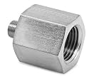 Parker 6-4 RA-SS-01 316 Stainless Steel Pipe Reducing Adapter NPT 1/8"F X 1/16"M