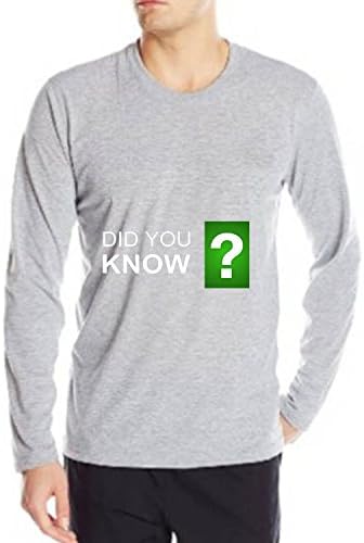 VIPxmax Funny Sayings Slogans Classic Cooling Hemline Impact Bravado Long Sleeve Mens T-shirt Size XXL