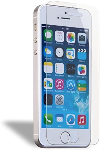 iGotTech Ballistic Glass Tempered Screen Protector for iPhone 5 SE - Cell Phone Touchscreen Accuracy
